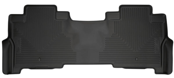 Husky Liners WeatherBeater Second Row Floor Liners for 2018-2022 Ford Expedition - Black