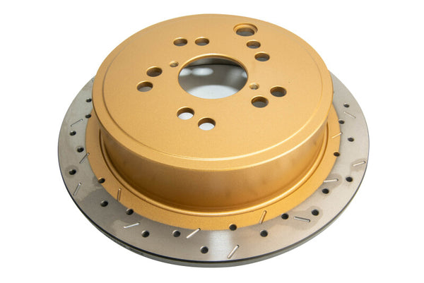 DBA 12+ Subaru/Scion BRZ/FR-S 4000 Series Rear Drilled & Slotted Brake Rotor