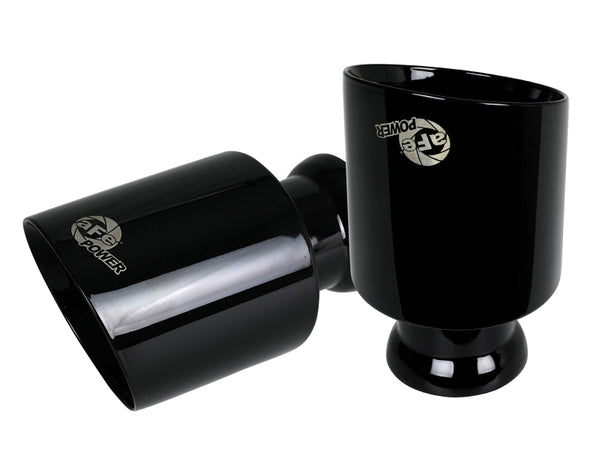 aFe MACH Force-XP 4.5in Black Exhaust Tips for 2015-2023 Dodge Charger/Hellcat