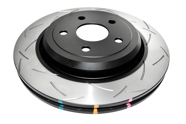 DBA 4000 Series T3 Slotted Rear Brake Rotor for Jeep Grand Cherokee SRT-8 (12-21)
