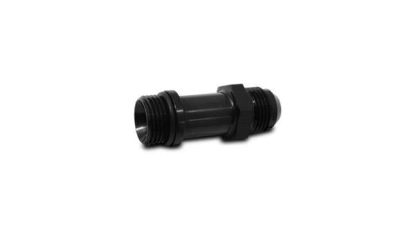 Vibrant Male -6AN to Male Straight -6AN ORB w/ O-Ring Extender Adapter 1.625 in. long