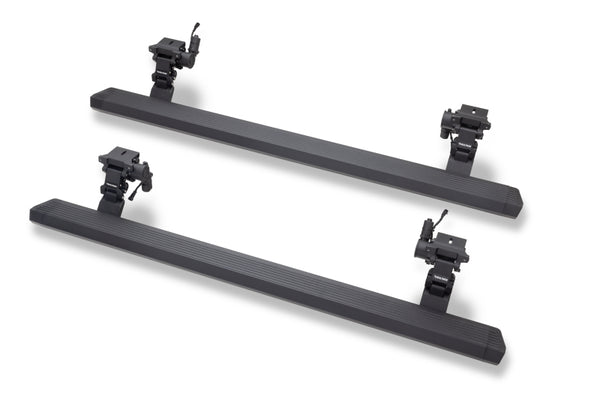RealTruck 18-24 Jeep Wrangler 4dr VoltStep Electric Running Board Kit (Drilling Req.) - Tex. Blk