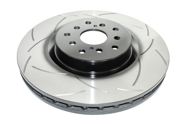 DBA 02-09 Subaru WRX STi 10 Stud Front Slotted Brake Rotor