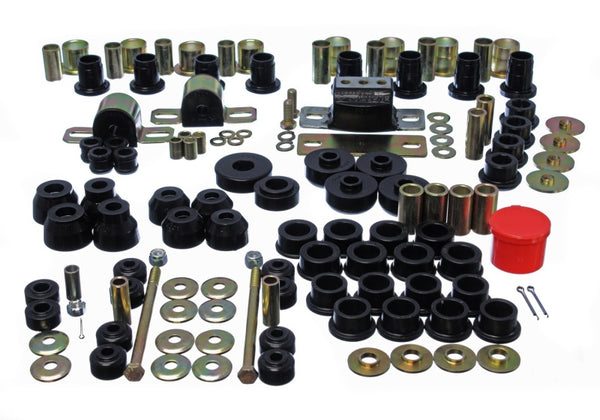 Energy Suspension Hyper-Flex Master Bushing Set for 63-82 Chevrolet Corvette - Black