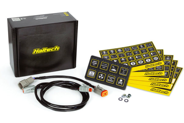 Haltech 8-Button CAN Keypad (2x4) - Programmer Accessory