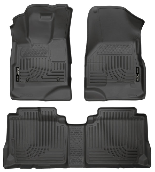 Husky Liners WeatherBeater Black Floor Liners for 2010-2012 Chevy Equinox/GMC Terrain
