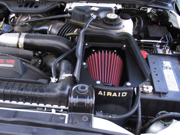 Airaid MXP Cold Air Intake Kit (Oiled Red Filter) for 20032007 Ford Power Stroke 6.0L Diesel
