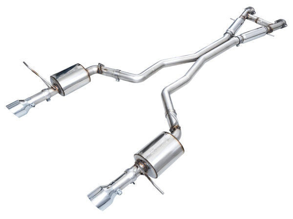 AWE Tuning Touring Edition 3in Catback Exhaust w/ Chrome Tips for 2018-2023 Dodge Durango SRT & Hellcat