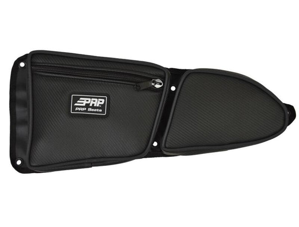 PRP Polaris RZR Front Door Bag with Knee Pad (Driver Side)- Black