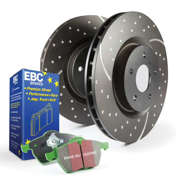 EBC Greenstuff S3 Brake Pad and GD Rotor Kit