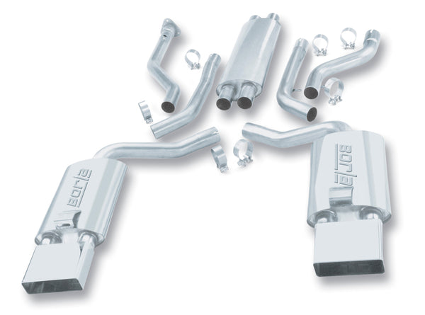 Borla Catback Exhaust for 92-96 Chevrolet Corvette 5.7L V8 - Touring SS
