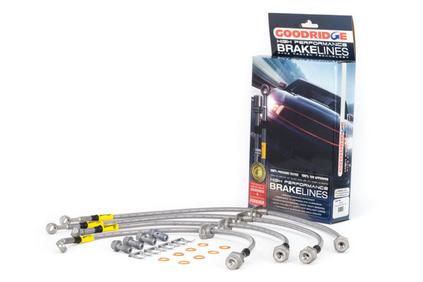 Goodridge Stainless Steel Brake Line Kit for 12-15 Honda Civic Si / 13-15 Acura ILX 2.4L
