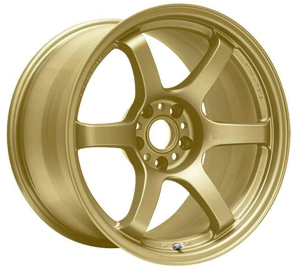 Gram Lights 57DR Gold Wheel - 18x9.5 +38 5-114.3 E8