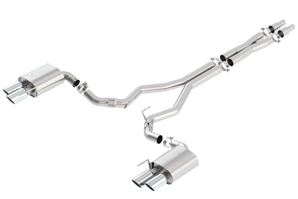 Borla 2018 Ford Mustang GT 5.0L ATAK 3in Cat-Back Exhaust System (w/o Valves)