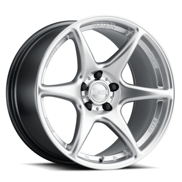 Kansei K11S Tandem 18x10.5in / 5x114.3 BP / 12mm Offset / 73.1mm Bore - Hyper Silver Wheel