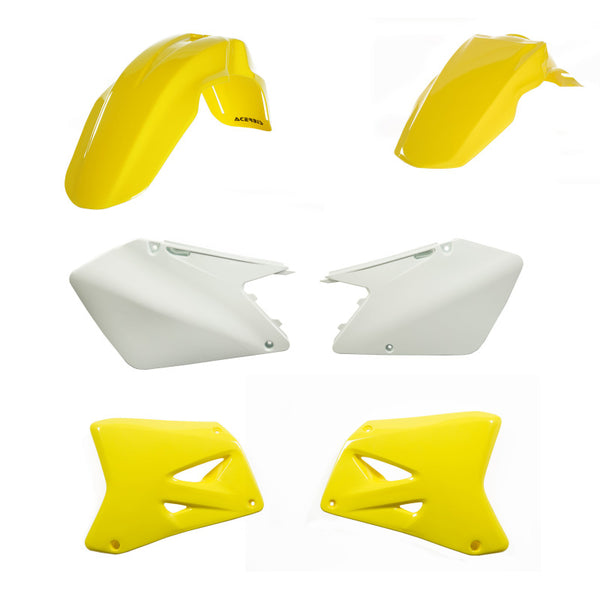 Acerbis Plastic Kit 2003-2008 Suzuki RM125 / RM250 (Original 2008 Colour)