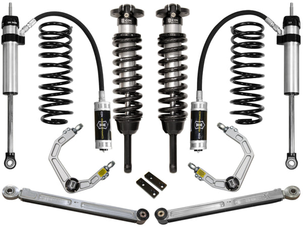 ICON Stage 4 Suspension System for 03-09 Toyota 4Runner/FJ - 0-3.5in with Billet UCA