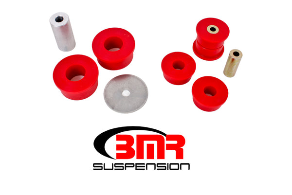 BMR 2016-2017 6th Gen Camaro Polyurethane Differential Bushing Kit - Red