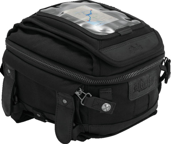 Burly Brand Voyager Tank/Tail Bag - Black CORDURA