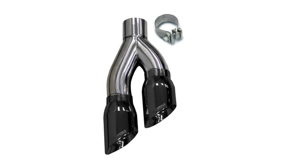 CORSA Performance 1999-2006 Universal Stainless Steel Twin 4.0in Black PVD Pro-Series Tip
