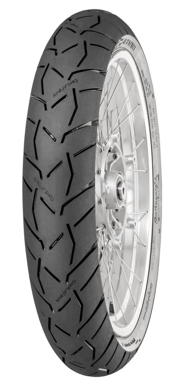 Continental ContiTrailAttack 3 Motorcycle Tire - 110/80 R 19 M/C 59V TL Front