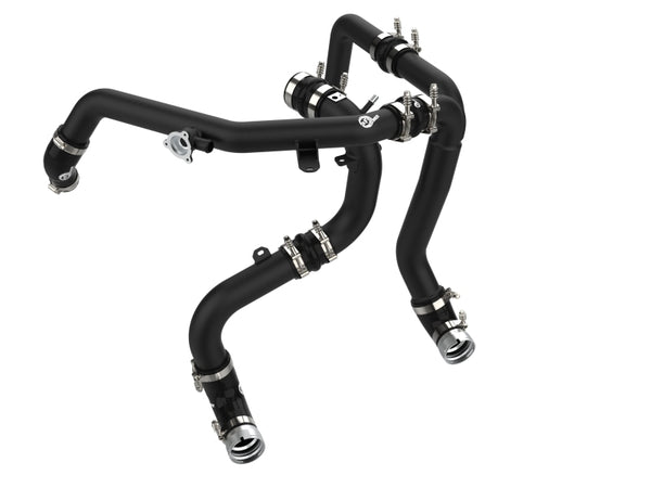 aFe BladeRunner Hot & Cold Charge Pipe Kit for 2021-2023 Ford Bronco V6 2.7L - Black
