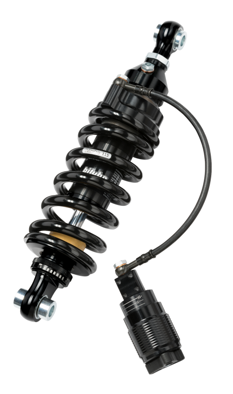 Bitubo XZEV Adjustable Monoshocks - Hydraulic Spring Preload, Rebound & Length, Dark Edition