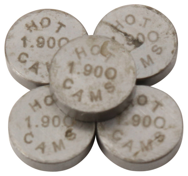 Hot Cams 08-13 Yamaha WR 250 R Dual Sport 250cc 1.90mm Shim Kit - 5 Pack