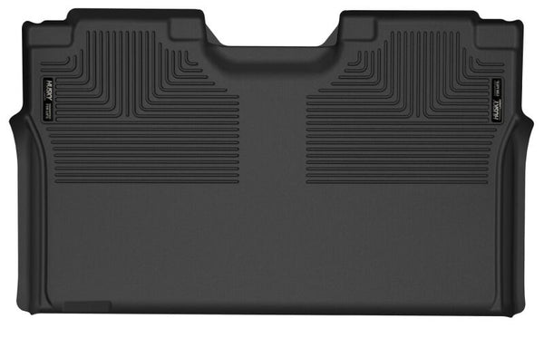 Husky Liners WeatherBeater Black 2nd Seat Floor Liner for 2015-2023 Ford F-150 SuperCrew Cab