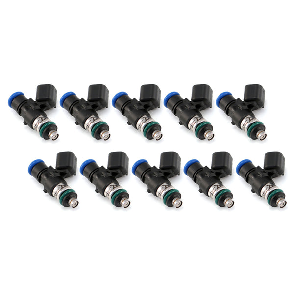 Injector Dynamics 2600-XDS Fuel Injectors - Set of 10 (34mm Length, 14mm Top & Lower O-Ring)