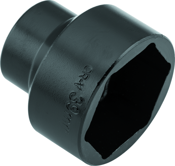 BikeMaster 39mm Fork Cap Nut Socket Tool (1/2in Drive, 1in Wrench Compatible)