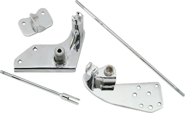 Bikers Choice Chrome 3" Extended Forward Control Kit 1987-1999 Softail