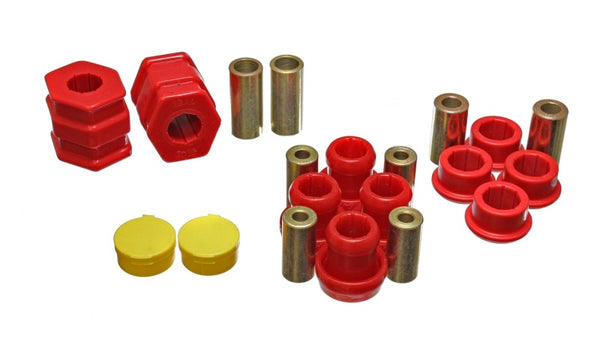 Energy Suspension Front Control Arm Bushing Set for 99-00 Honda Civic Si - Red