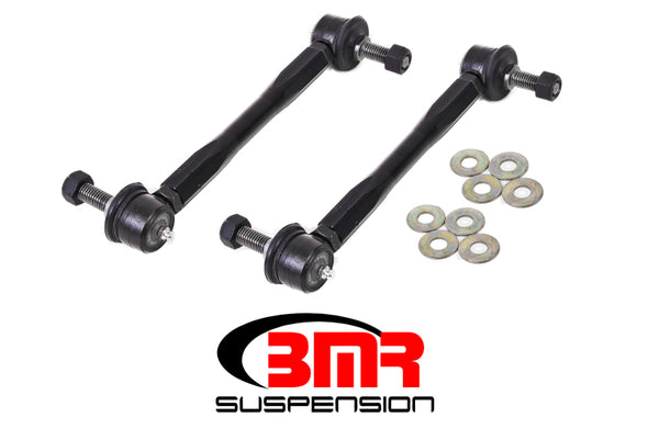 BMR 16-17 Camaro ELK016 Front Sway Bar End Link Kit - Black