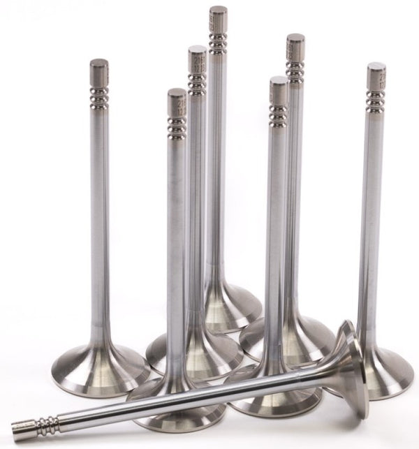GSC P-D Mustang 5.0L Coyote Gen 3 Chrome Polished Exhaust Valve Set - 32mm