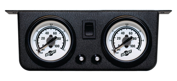 Air Lift Dual Gauge Panel Assembly - Part 25812