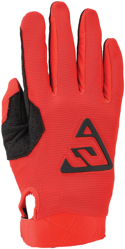 Answer Peak Gloves Black/Red - Size Medium