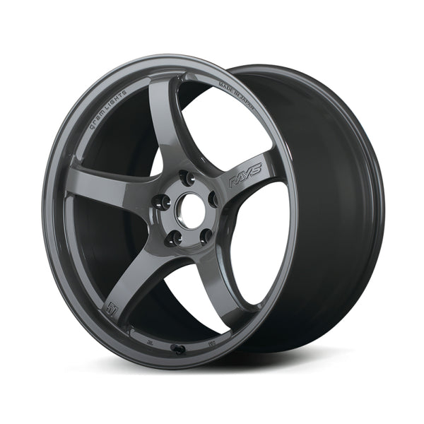 Gram Lights 57CR 18x9.5 +38 5x114.3 Glossy Gray Wheel