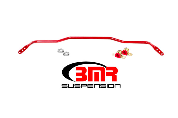 BMR 15-17 S550 Mustang 25mm Rear Adjustable Sway Bar Kit - Red