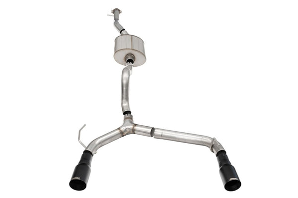 Corsa 21-25 Ford Bronco 2.7L 4-Door Cat-Back Dual Rear Exhaust w/ 4in Black Tips