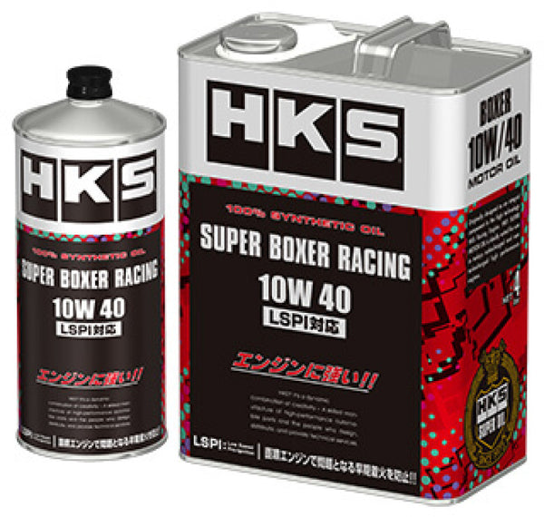 HKS Super Boxer Racing Oil 10W-40 - 4L