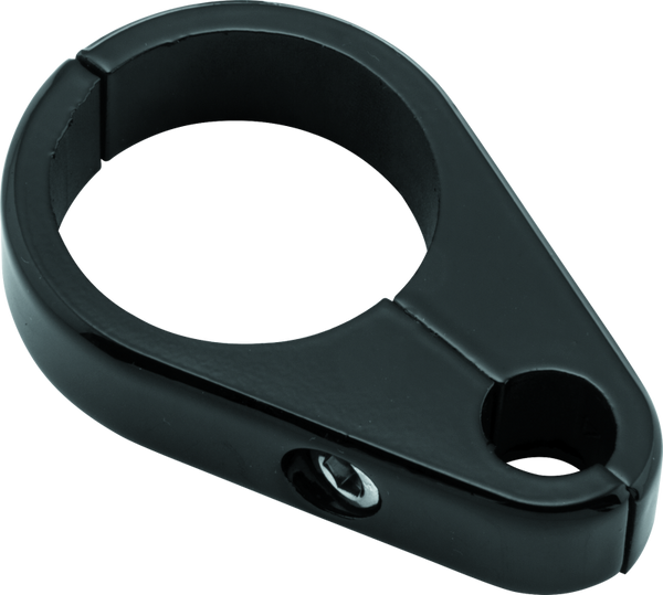 Bikers Choice Black Clutch Cable Clamp 1 1/8" Tubing