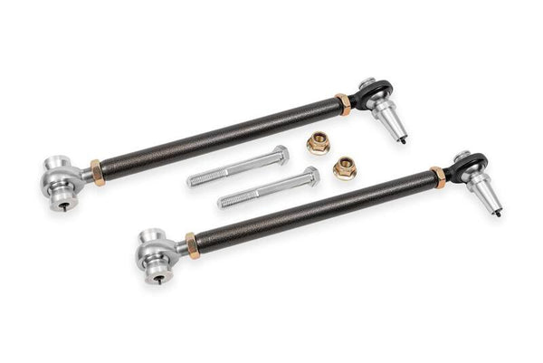 BMR Front Lower Control Arms for 2016-2024 Chevrolet Camaro - Double Adjustable, Black Hammertone