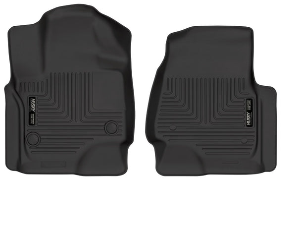 Husky Liners WeatherBeater Black Front Floor Liners for 2018-2022 Ford Expedition