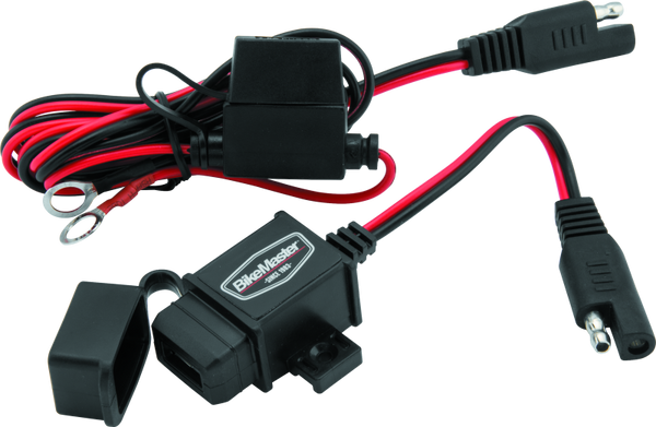 BikeMaster SAE to USB Charger Kit (1224V DC Input, 5V 2.1A Output)