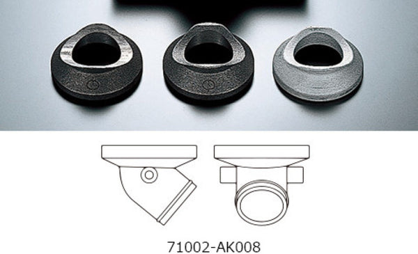 HKS 50mm Weld-On Steel Blow Off Valve Flange