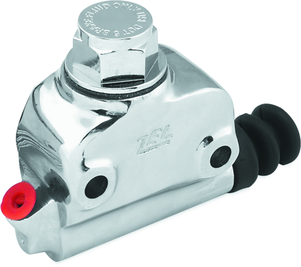 Bikers Choice Big Twin Chrome Wagner-Style Rear Master Cylinder Replaces H-D 41761-58 (19581972)