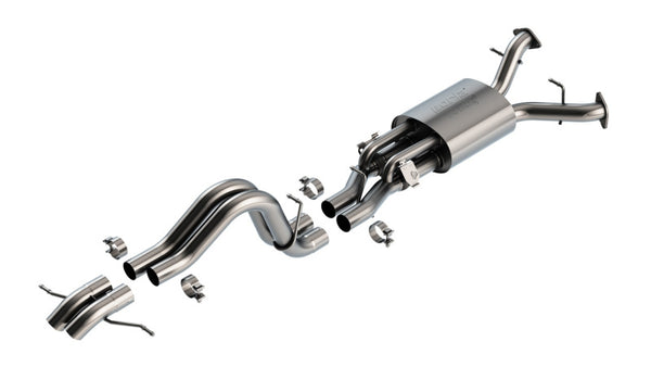 Borla Catback Exhaust for 22-24 Ford Bronco Raptor V6 Turbo 2WD/4WD ATAK