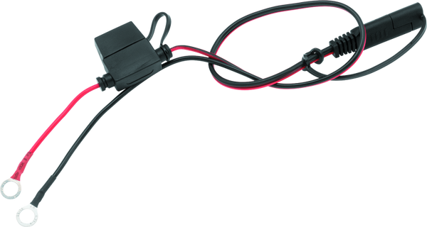 BikeMaster Quick Connect Battery Leads Alligator Clips & Quick-Disconnect Charging Harness
