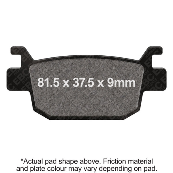 EBC 14-16 Honda NSS 300 Forza Rear Left/Right FA-SFA-TT-X Brake Pads